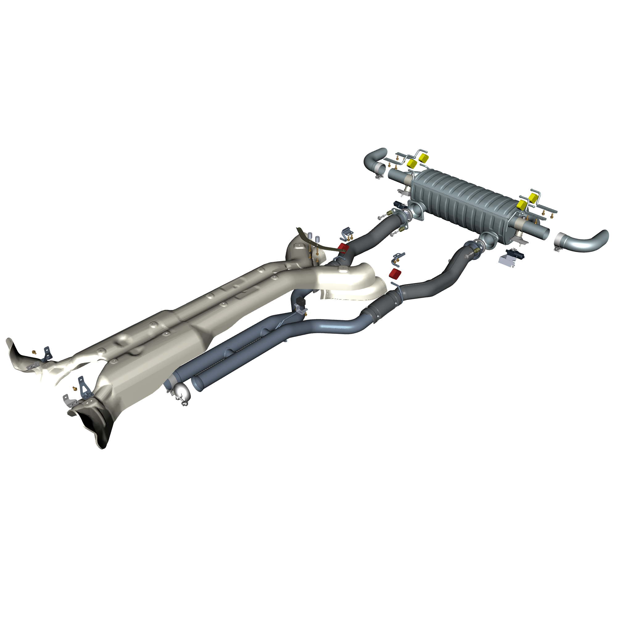 car:vantage,item_no:,quantity:4,reference:vantage_19_partscatalogue-090300-10 exhaust pipes & shields