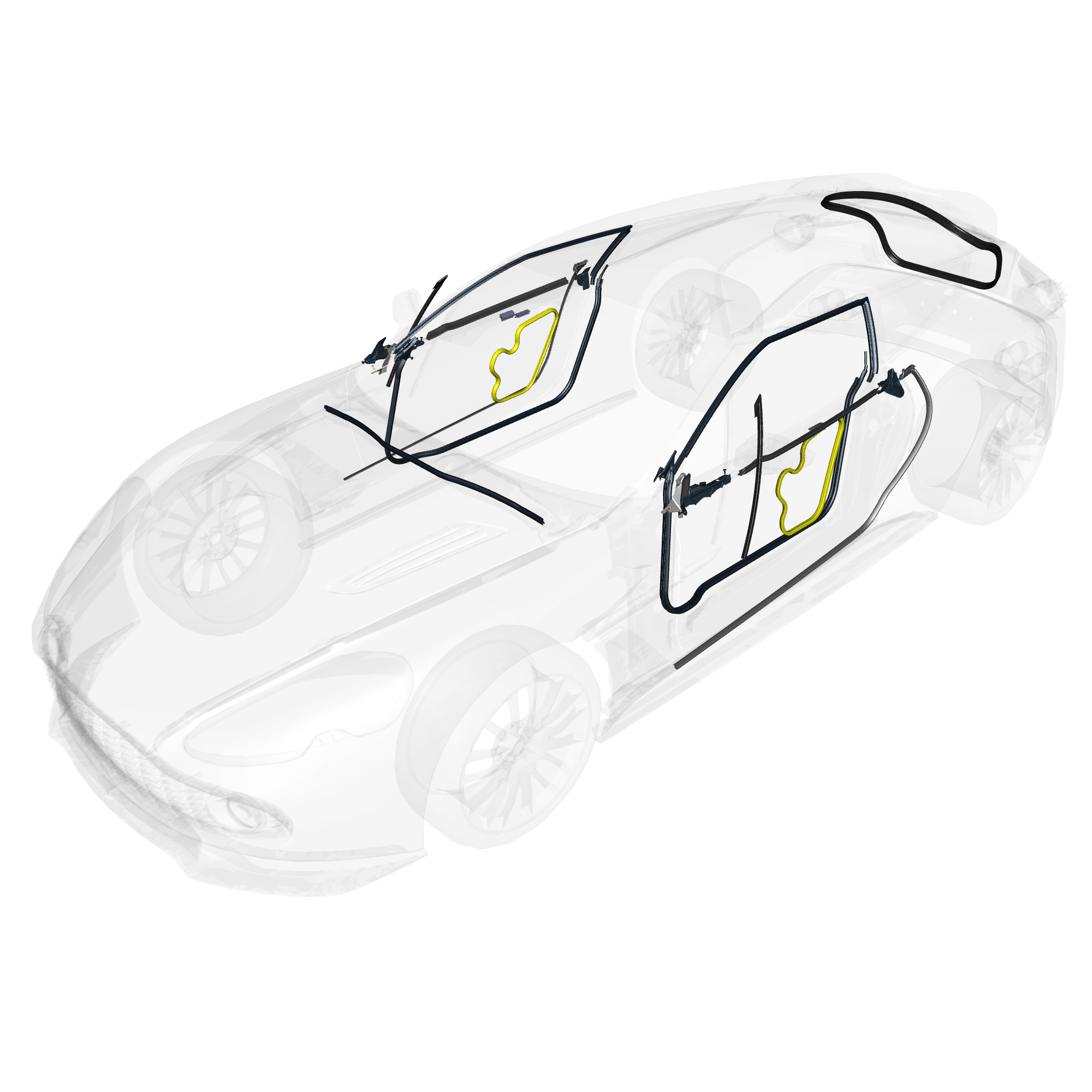 car: VANQUISH ZAGATO,item_no: nan,quantity: 2,reference: VANQUISH_ZAGATO_PartsCatalogue-010701-10 Dynamic Weatherstrips