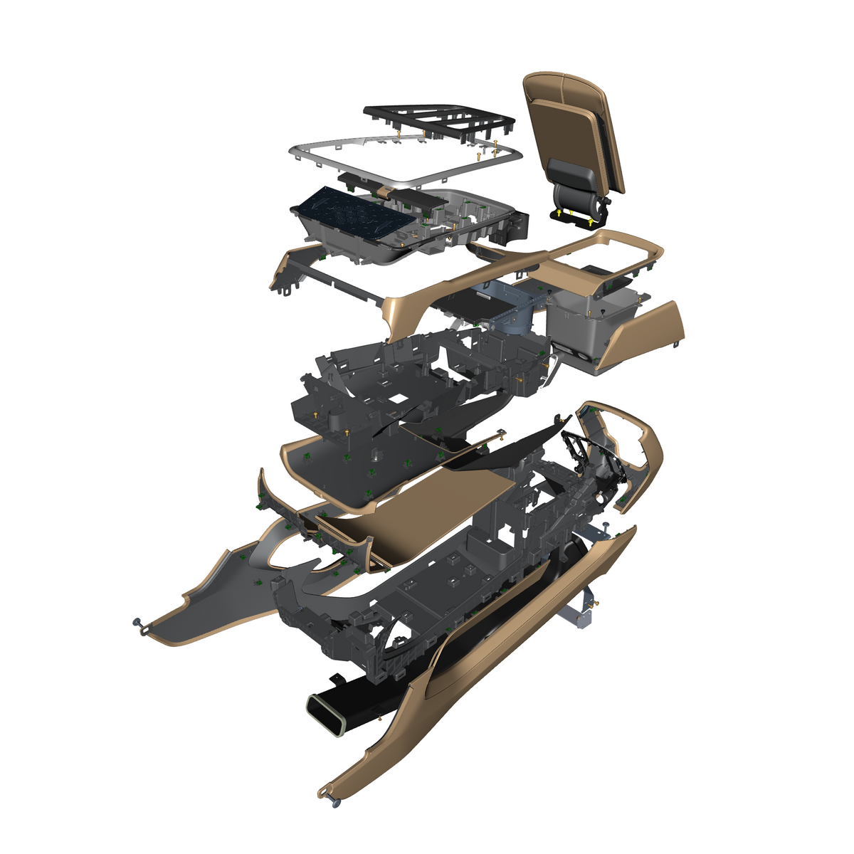 car:DBX,item_no:,quantity:4,reference:DBX_PartsCatalogue-300900-30 Centre Console