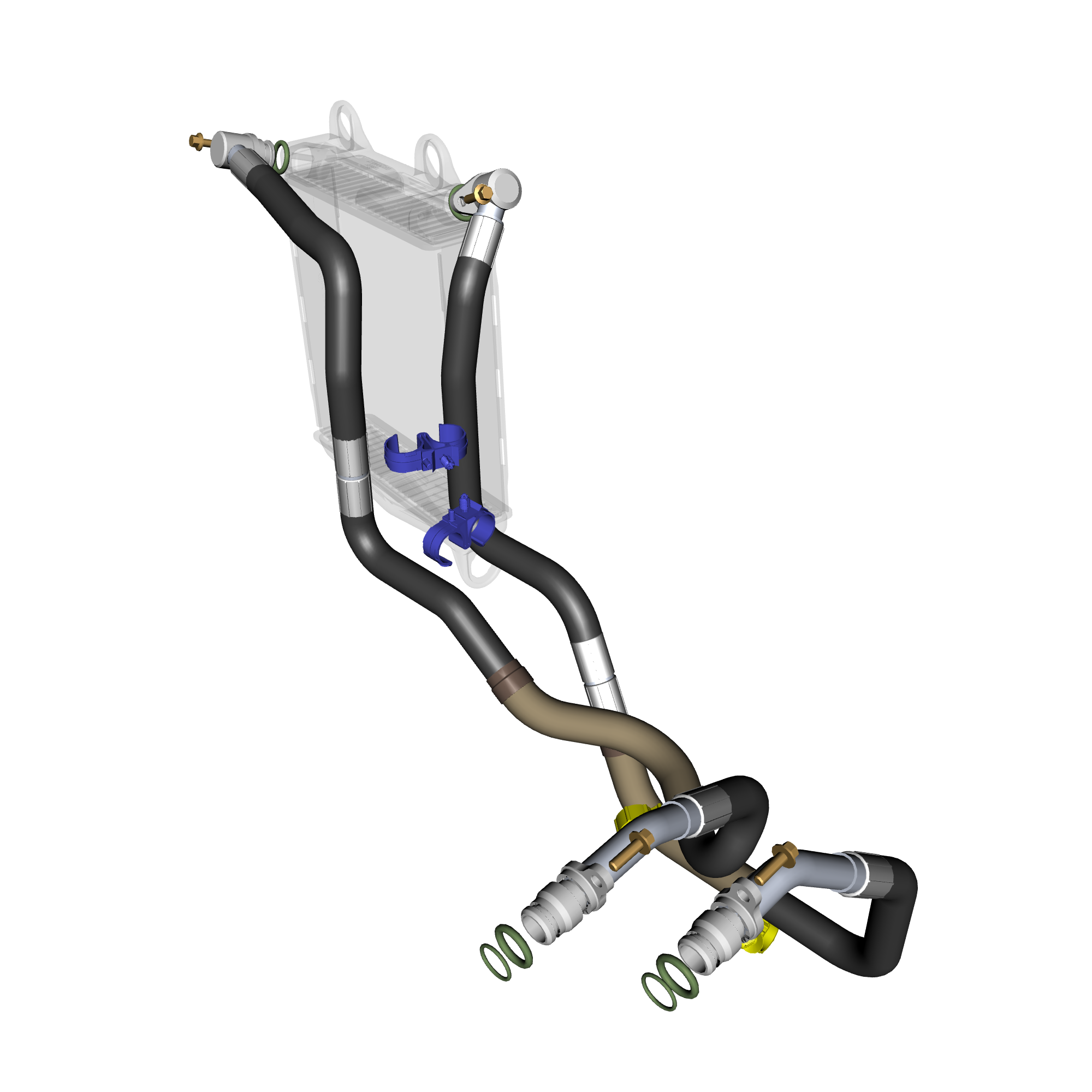 car:DBX,item_no:,quantity:2,reference:DBX_PartsCatalogue-530104-30 Hoses - Oil Cooler