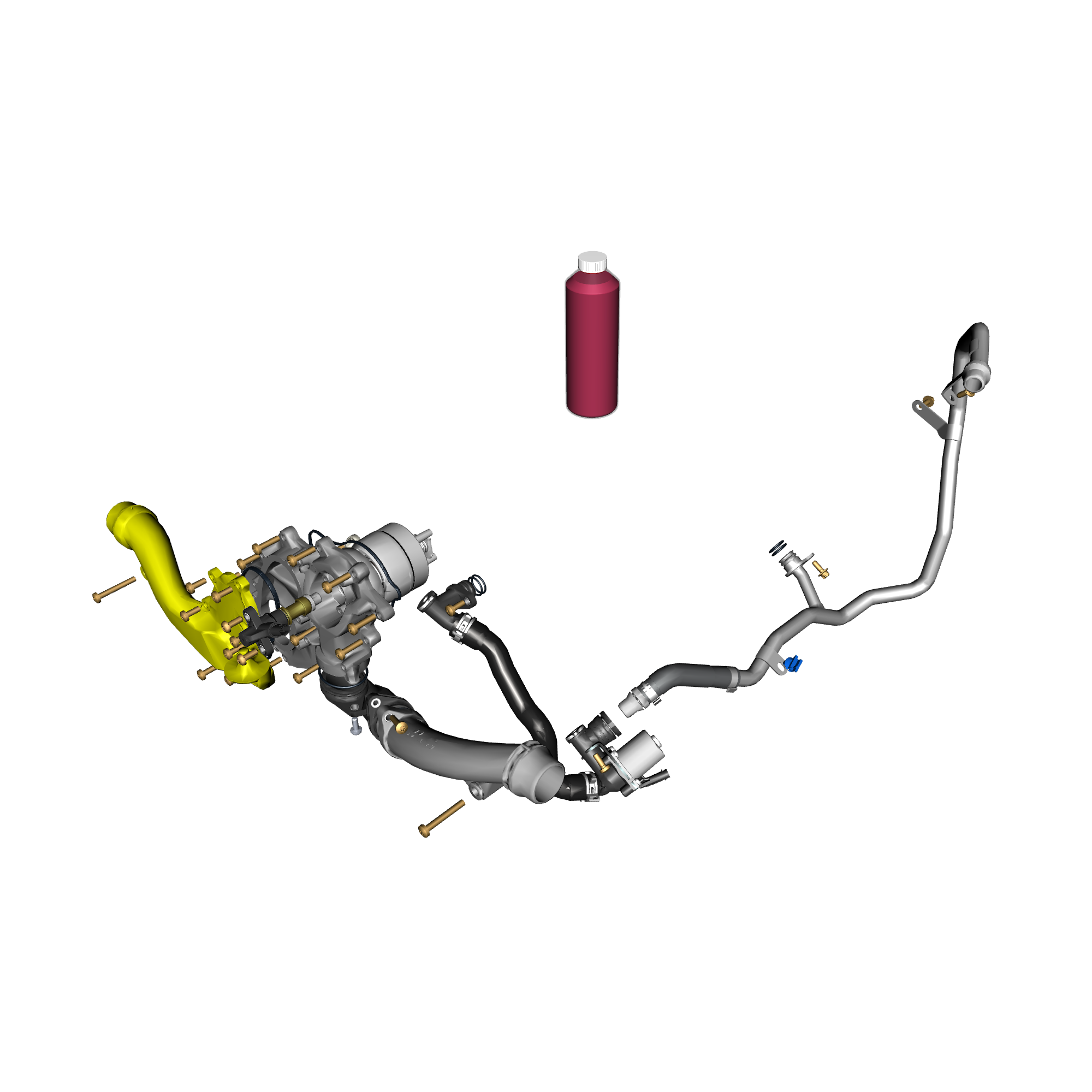 car:db12,item_no:,quantity:1,reference:db12_24_partscatalogue-032106-20 coolant pump & lines