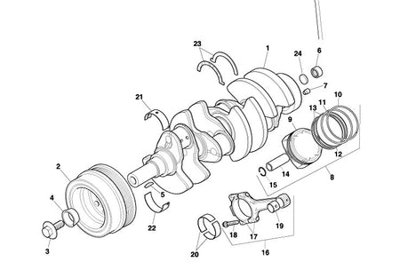 Image of CLUTCH PILOT  SPIGOT BEARING