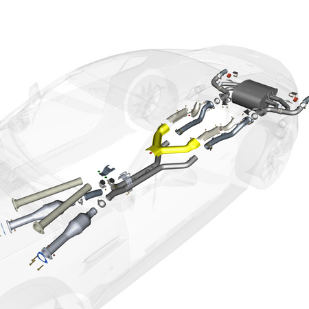 car:VANTAGE V12S,item_no:,quantity:1,reference:VANTAGE_V12S_PartsCatalogue-090300-01 Exhaust Pipes & Shields - 'S'