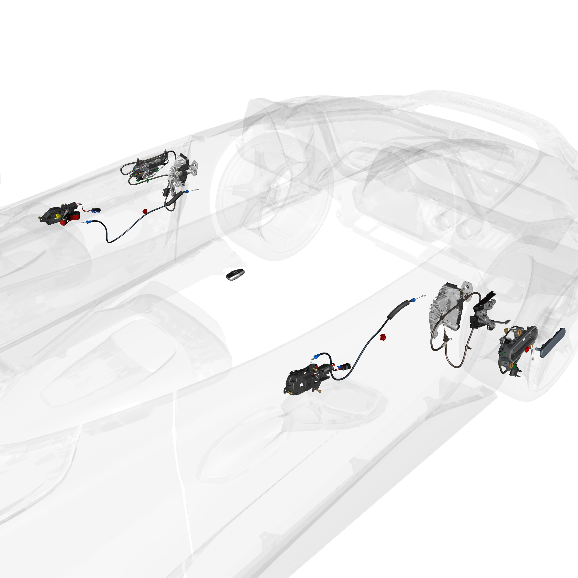 car:VANTAGE SP,item_no:,quantity:2.0,reference:VANTAGE_SP_PartsCatalogue-011401-20 Door Latch System