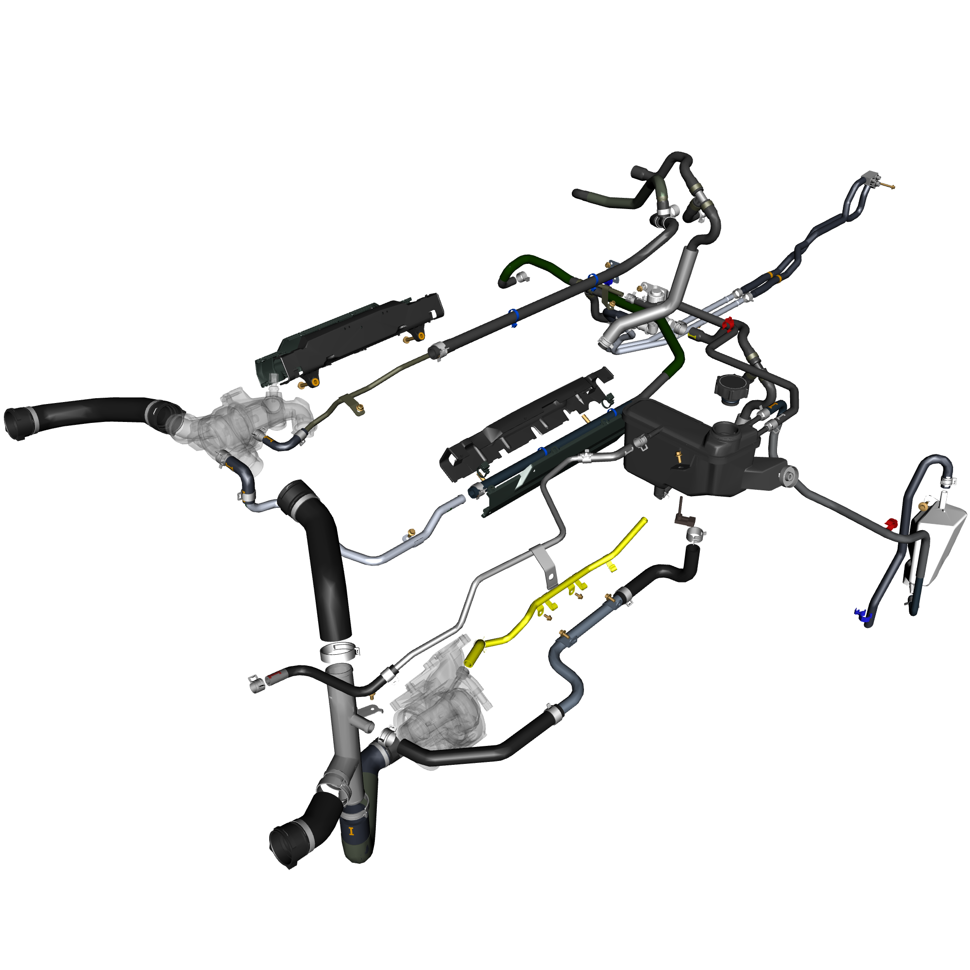 car:taraf,item_no:,quantity:1,reference:taraf_partscatalogue-030300-01 coolant hoses & reservoir