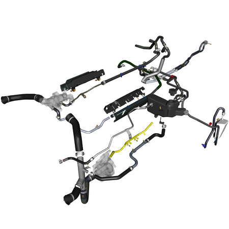 car:taraf,item_no:,quantity:1,reference:taraf_partscatalogue-030300-01 coolant hoses & reservoir