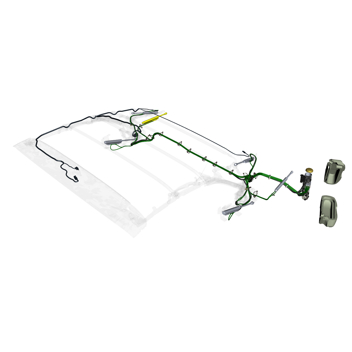 car: DB11,item_no: nan,quantity: 1,reference: DB11_PartsCatalogue-011701-40 Roof Electrical and Hydraulics
