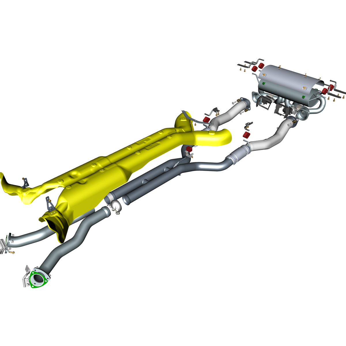 car: DBR22,item_no: nan,quantity: 1,reference: DBR22_PartsCatalogue-090300-10 Exhaust Pipes & Shields