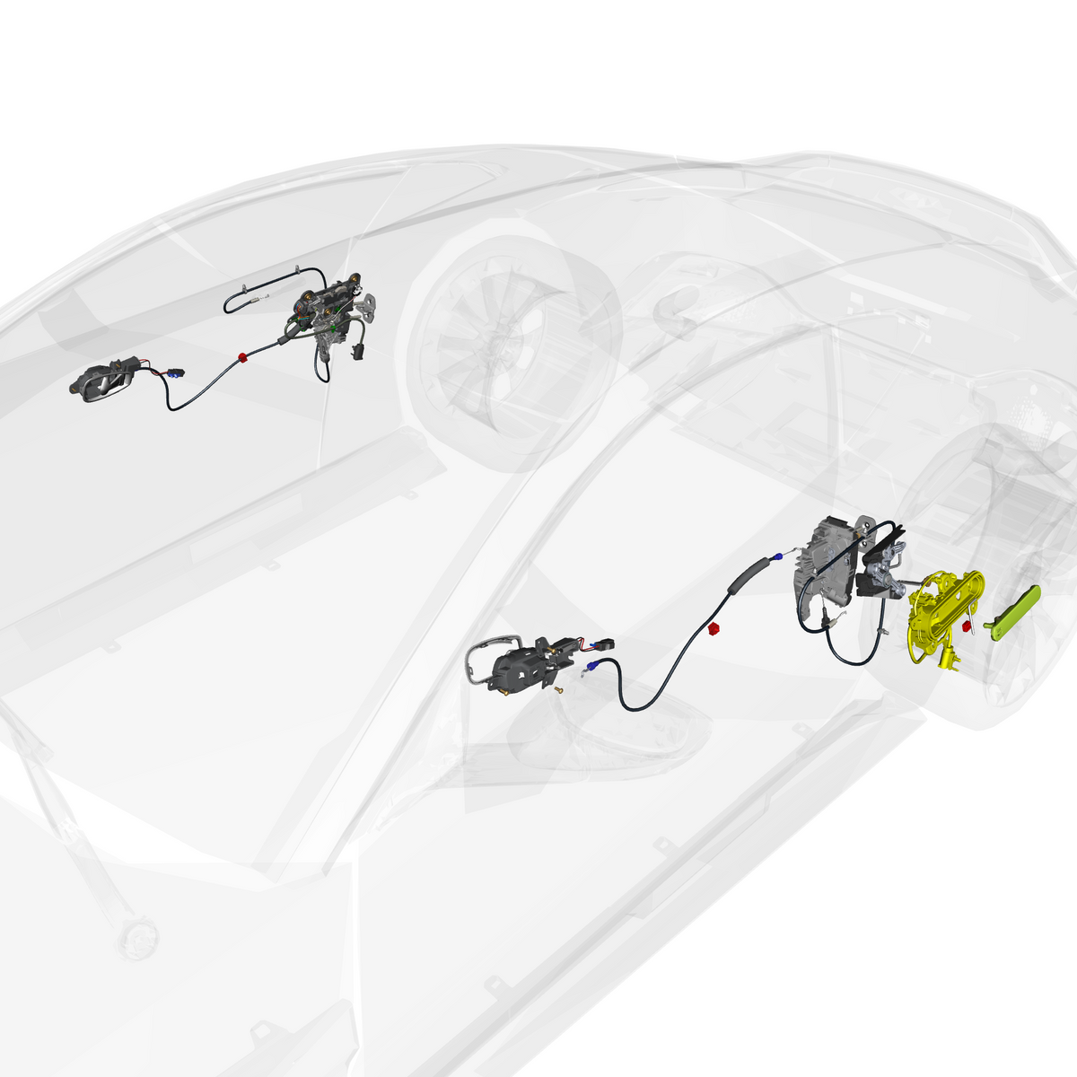 car:vantage,item_no:,quantity:1.0,reference:vantage_19_partscatalogue-011404-10 door latch system