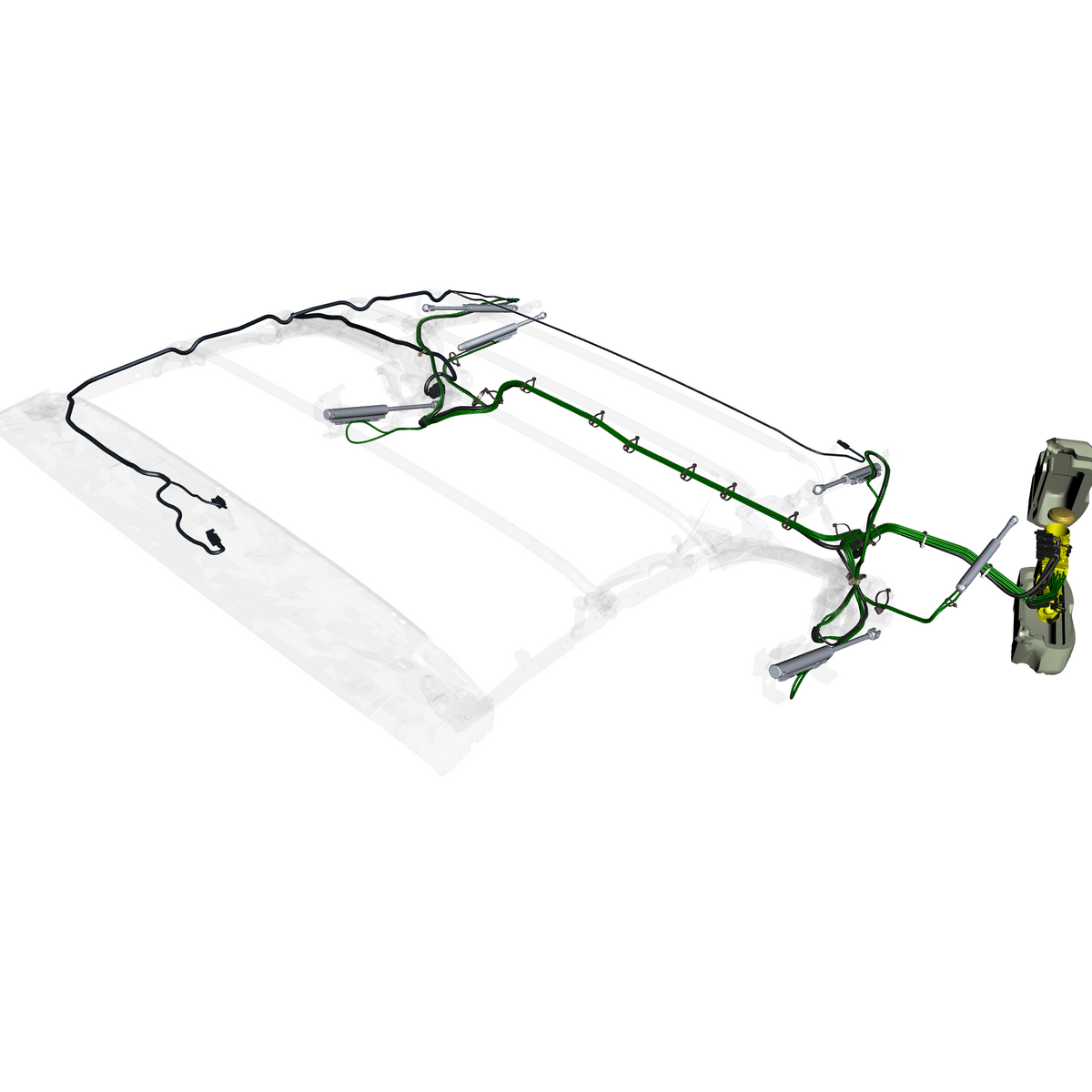 car: DB12,item_no: nan,quantity: 1,reference: DB12_24_PartsCatalogue-011701-40 Roof Electrical and Hydraulics