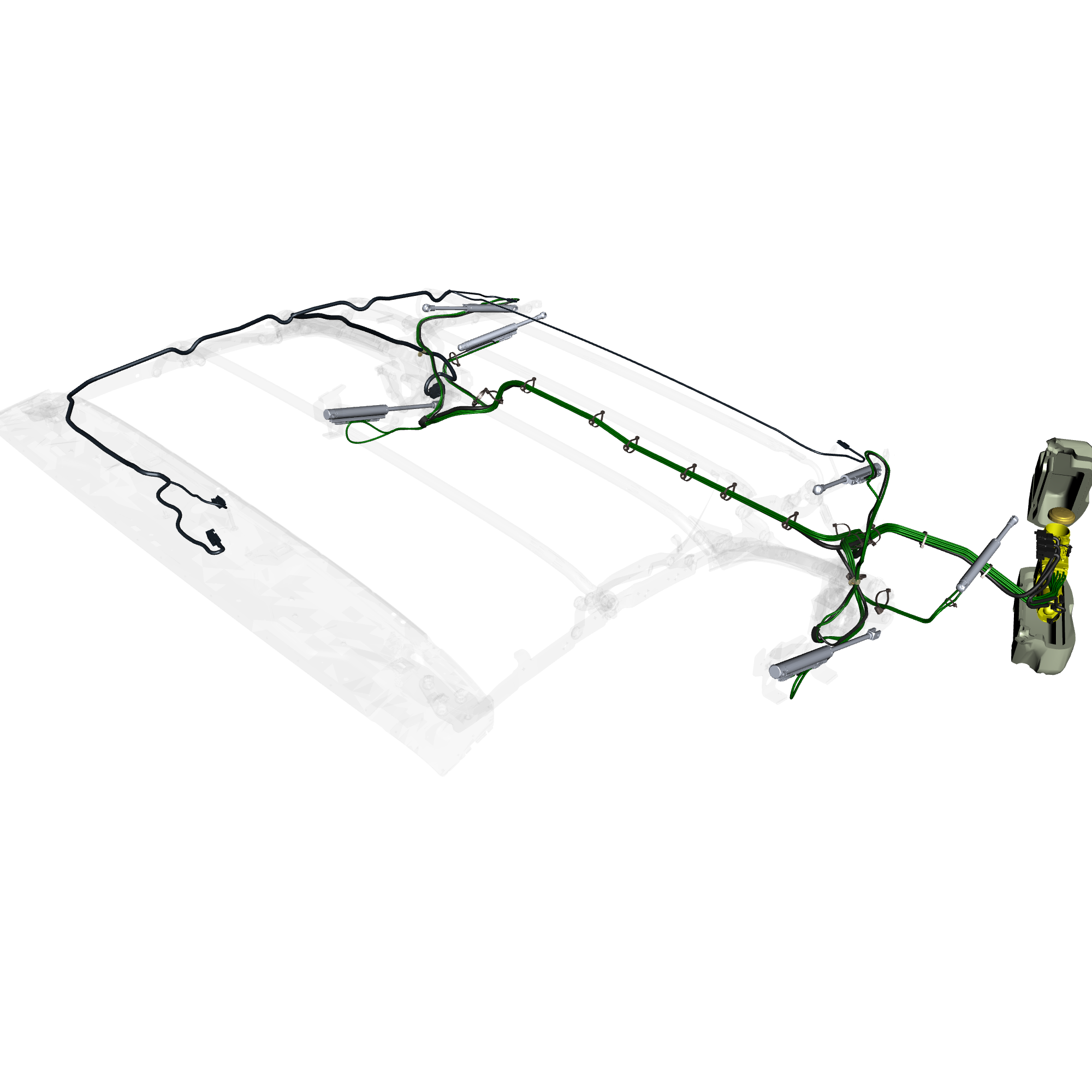 car: DB12,item_no: nan,quantity: 1,reference: DB12_24_PartsCatalogue-011701-40 Roof Electrical and Hydraulics