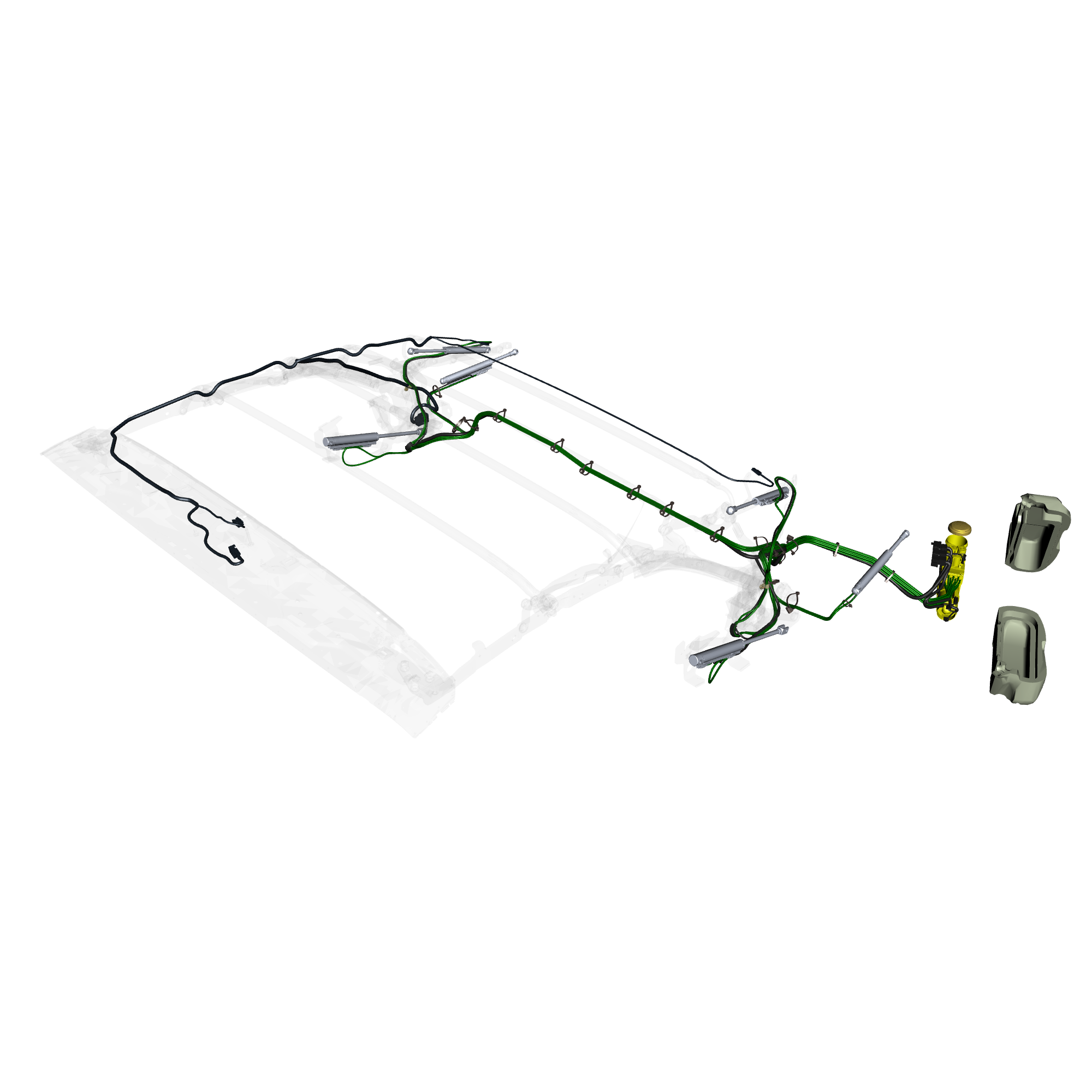 car: DB11,item_no: nan,quantity: 1,reference: DB11_PartsCatalogue-011701-40 Roof Electrical and Hydraulics
