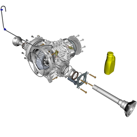car: VANQUISH ZAGATO,item_no: nan,quantity: A/R,reference: VANQUISH_ZAGATO_PartsCatalogue-070110-10 Differential Assembly