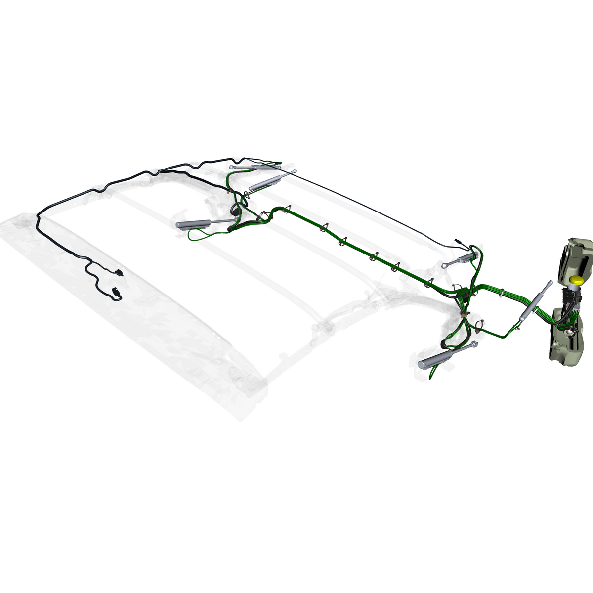 car: DB12,item_no: nan,quantity: 1,reference: DB12_24_PartsCatalogue-011701-40 Roof Electrical and Hydraulics