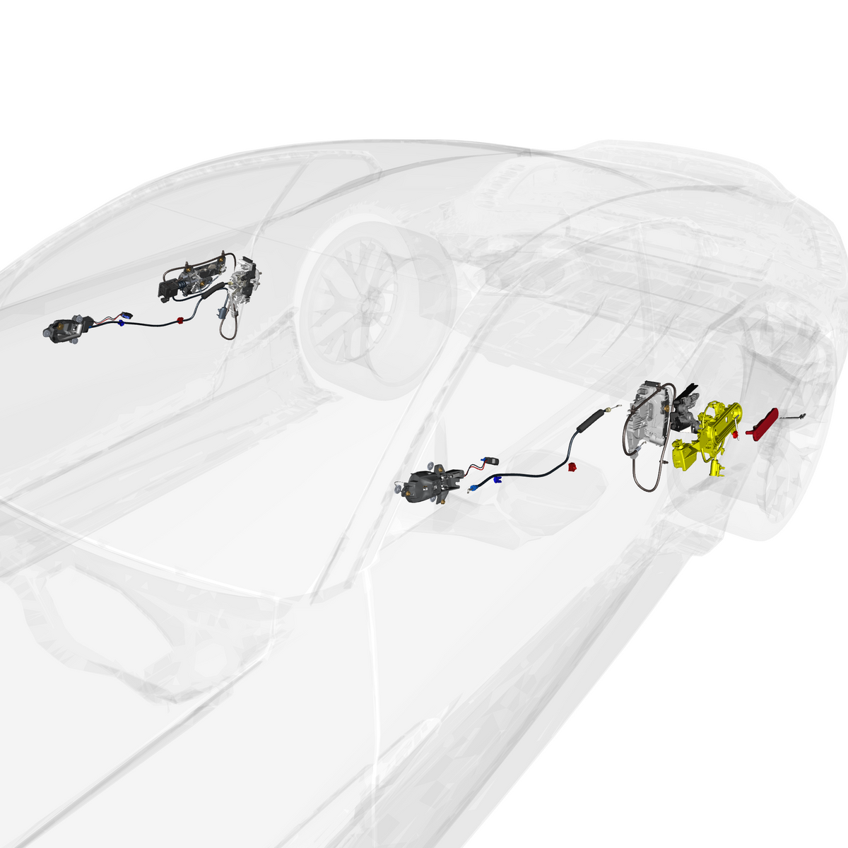 car: VANQUISH,item_no: nan,quantity: 1.0,reference: VANQUISH_25_PartsCatalogue-011401 Door Latch System