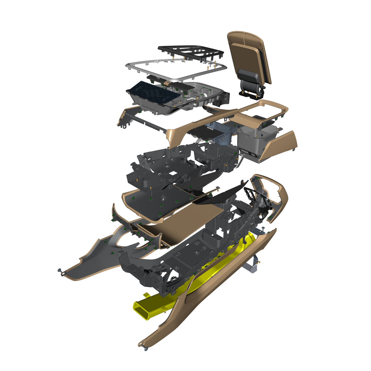car:DBX,item_no:,quantity:1,reference:DBX_PartsCatalogue-300900-30 Centre Console