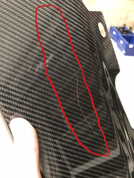 Image of CARBON FIBRE RIGHT HAND SILL BLADE