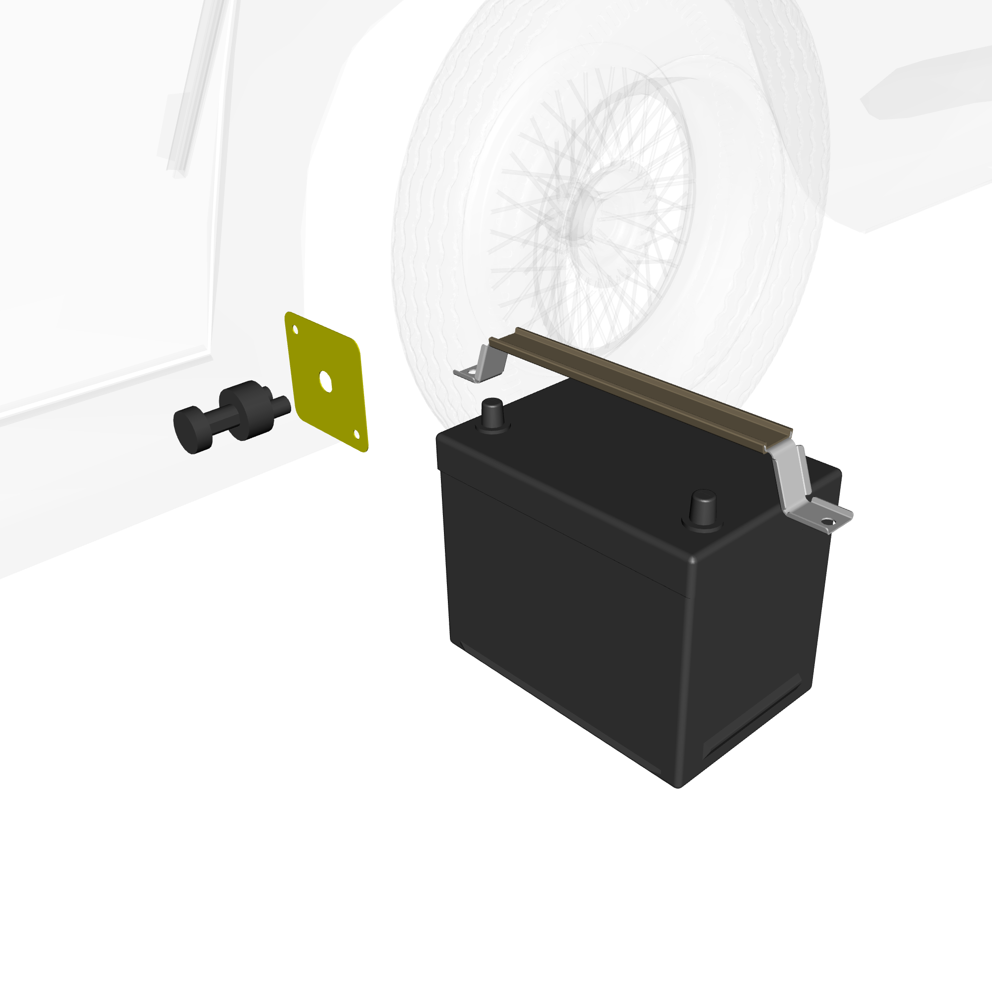 car: DB5 GF,item_no: nan,quantity: 1,reference: DB5GF_PartsCatalogue-630101-10 Battery