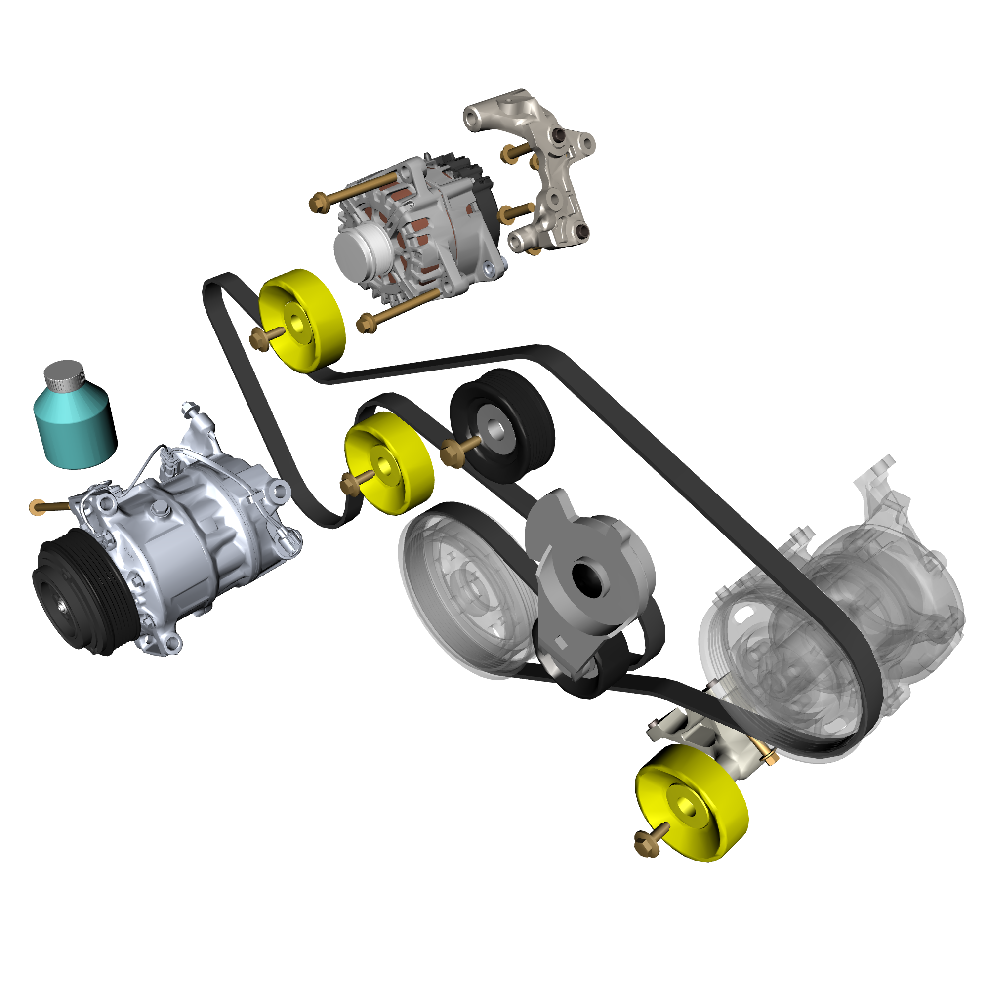 car: DB11,item_no: nan,quantity: 3,reference: DB11_PartsCatalogue-030500-10 Engine Ancillaries