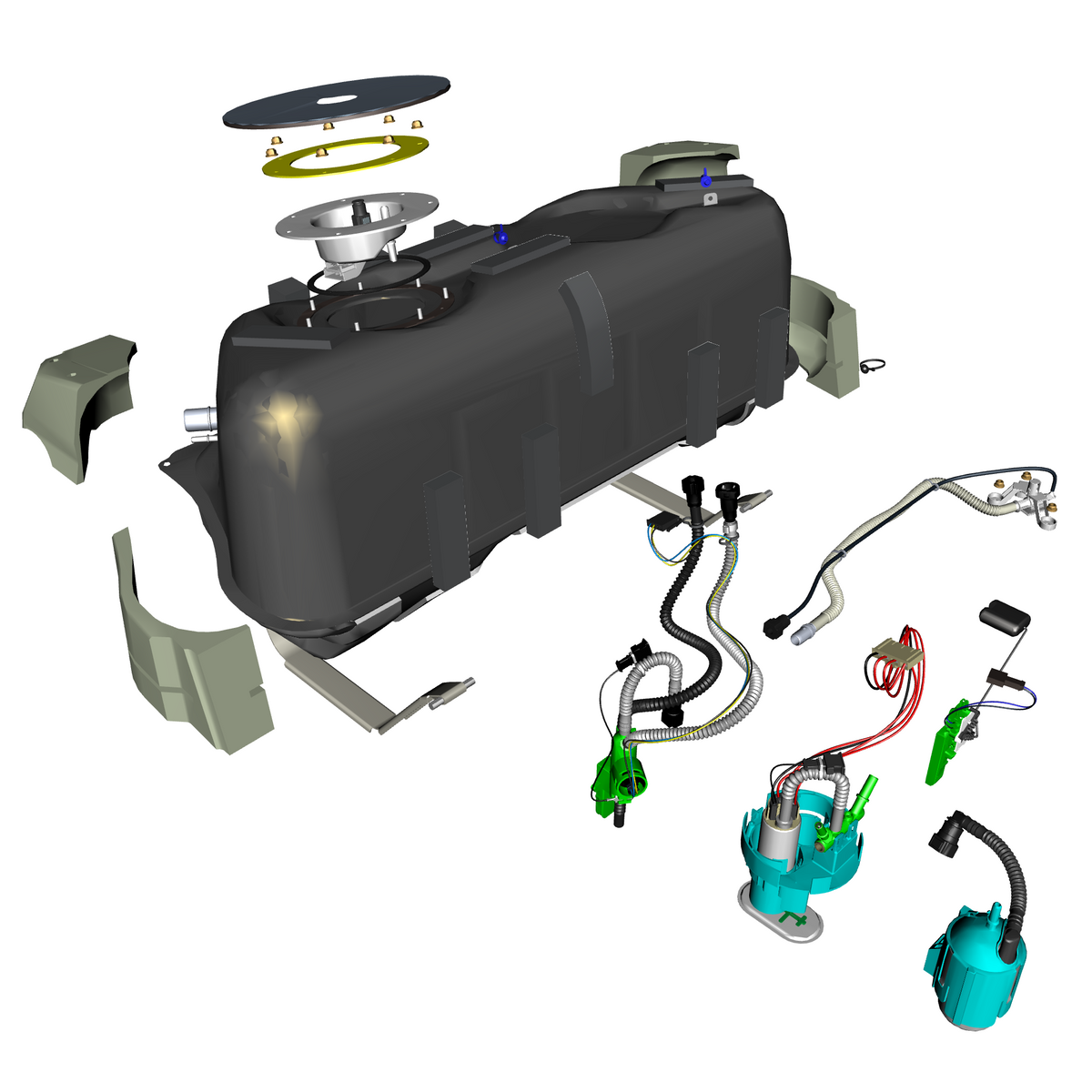 car: DB12,item_no: nan,quantity: 1,reference: DB12_24_PartsCatalogue-100101 Fuel Tank Assembly