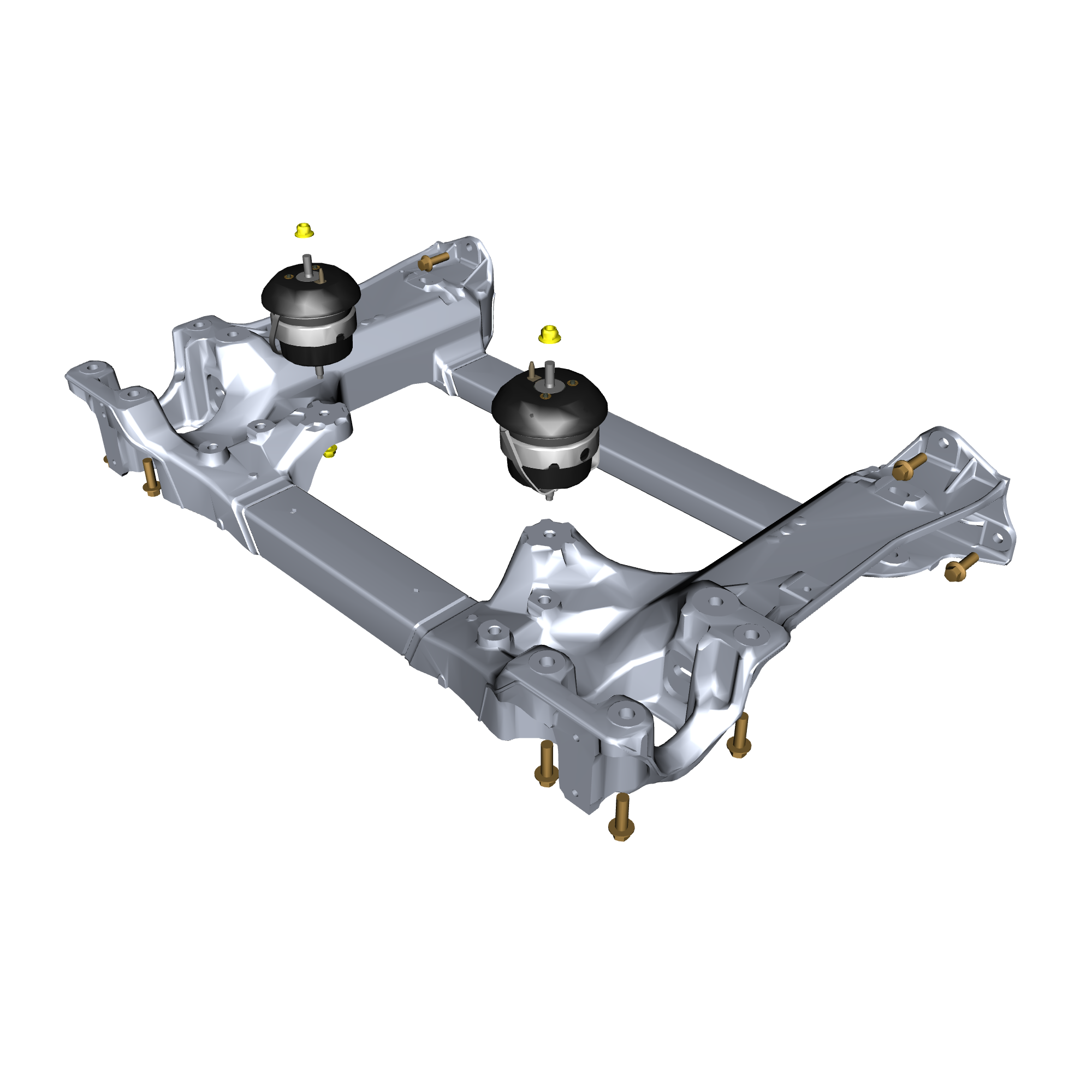 car:VANTAGE V12S,item_no:,quantity:4,reference:VANTAGE_V12S_PartsCatalogue-020103-01 Front Subframe & Mountings