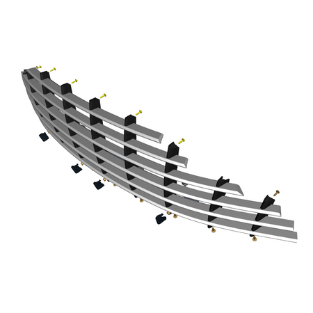 car:DBX,item_no:,quantity:6,reference:DBX_PartsCatalogue-310101 Radiator Grille