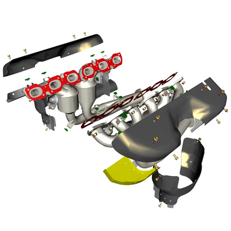 car: TARAF,item_no: nan,quantity: 1,reference: TARAF_PartsCatalogue-030101-01 Exhaust Manifolds