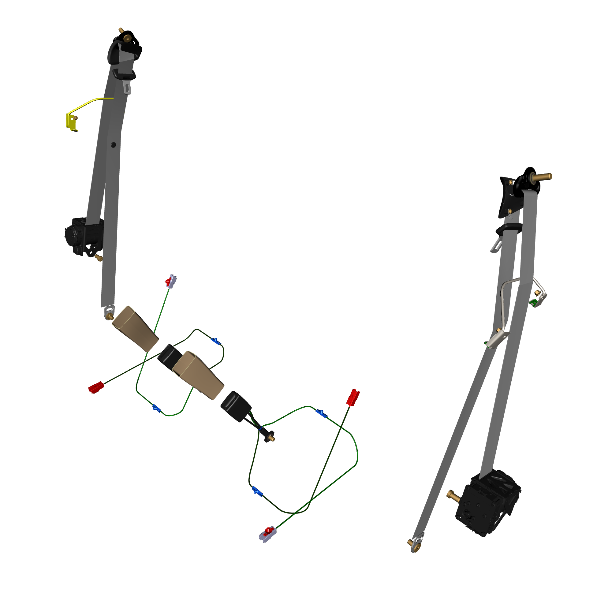 car: TARAF,item_no: nan,quantity: 1,reference: TARAF_PartsCatalogue-012001-10 Front Seat Belts