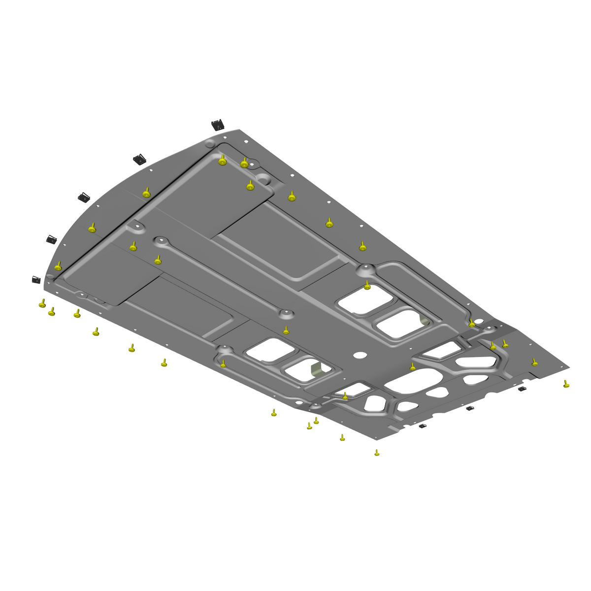 car: TARAF,item_no: nan,quantity: 32,reference: TARAF_PartsCatalogue-013401-01 Front Undertray