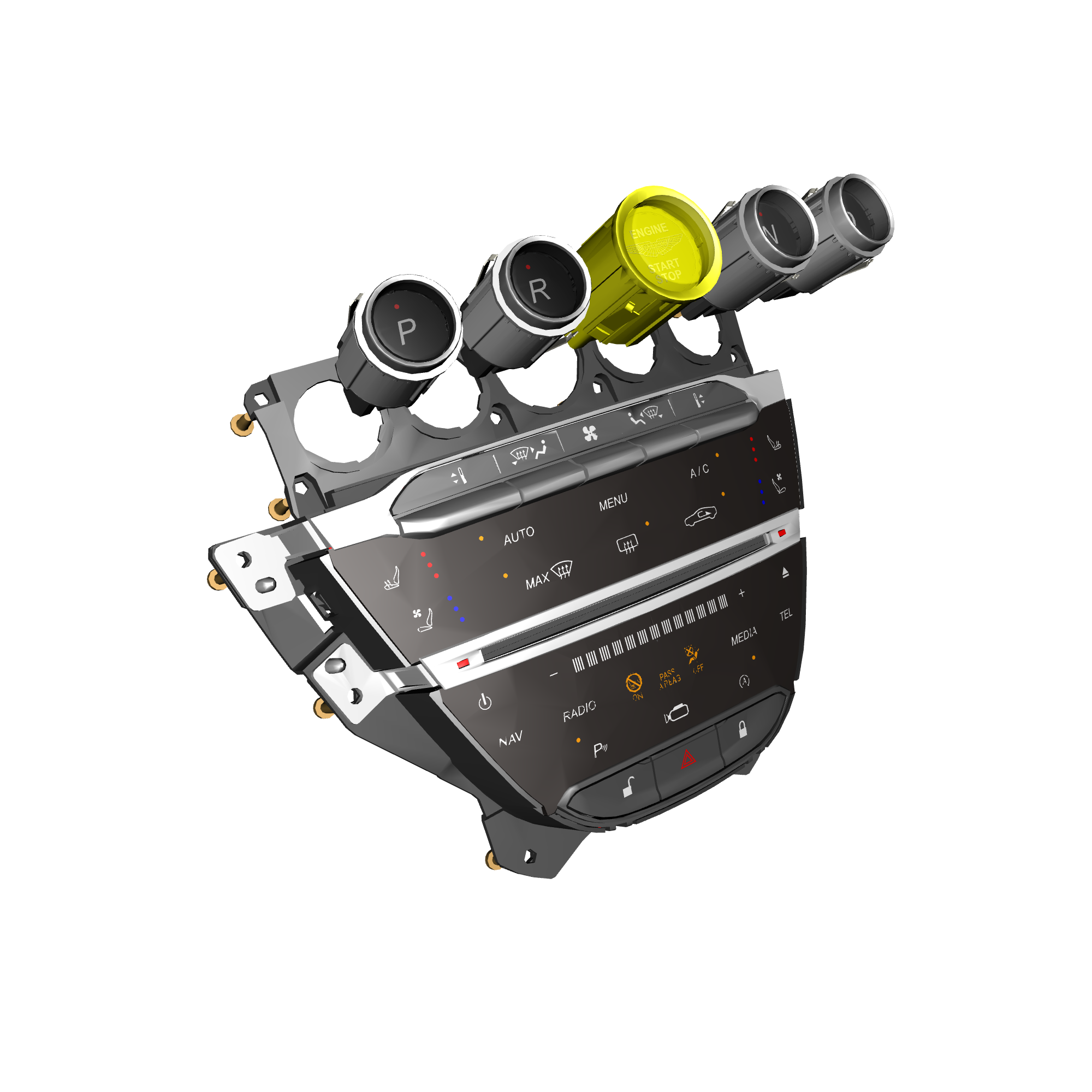 car: DB11,item_no: nan,quantity: 1,reference: DB11_PartsCatalogue-180301-10 Centre Stack Switches