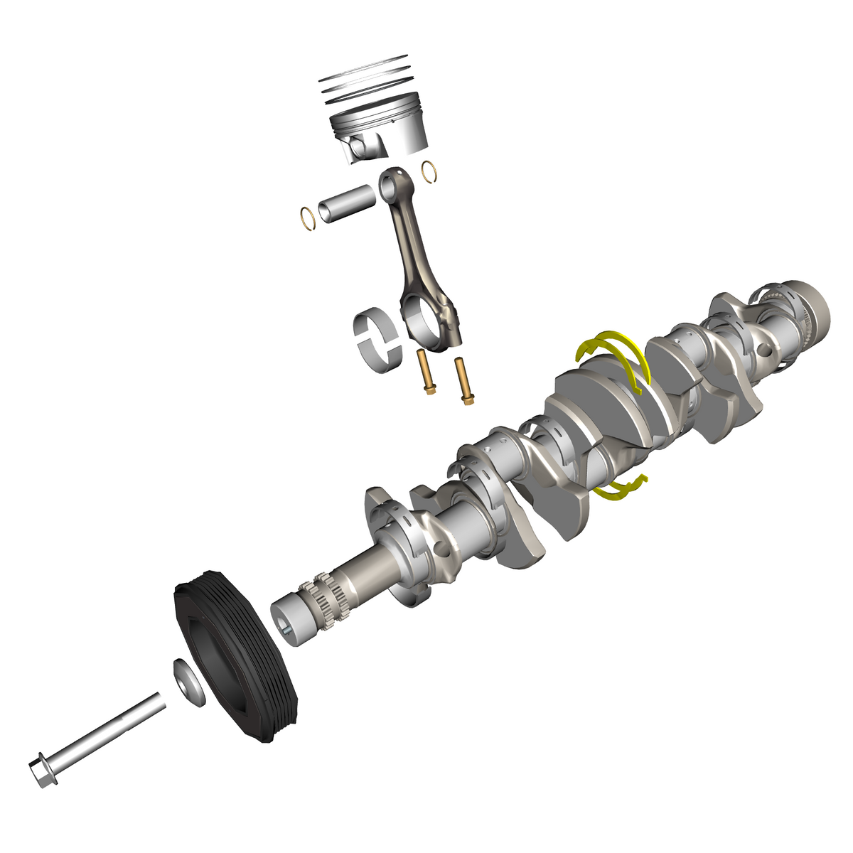 car: DBR22,item_no: nan,quantity: 4,reference: DBR22_PartsCatalogue-032103-60 Crankshaft & Pistons
