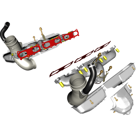 car: DBS ZAGATO,item_no: nan,quantity: 24,reference: DBS_ZAGATO_PartsCatalogue-032103-20 Exhaust Manifolds