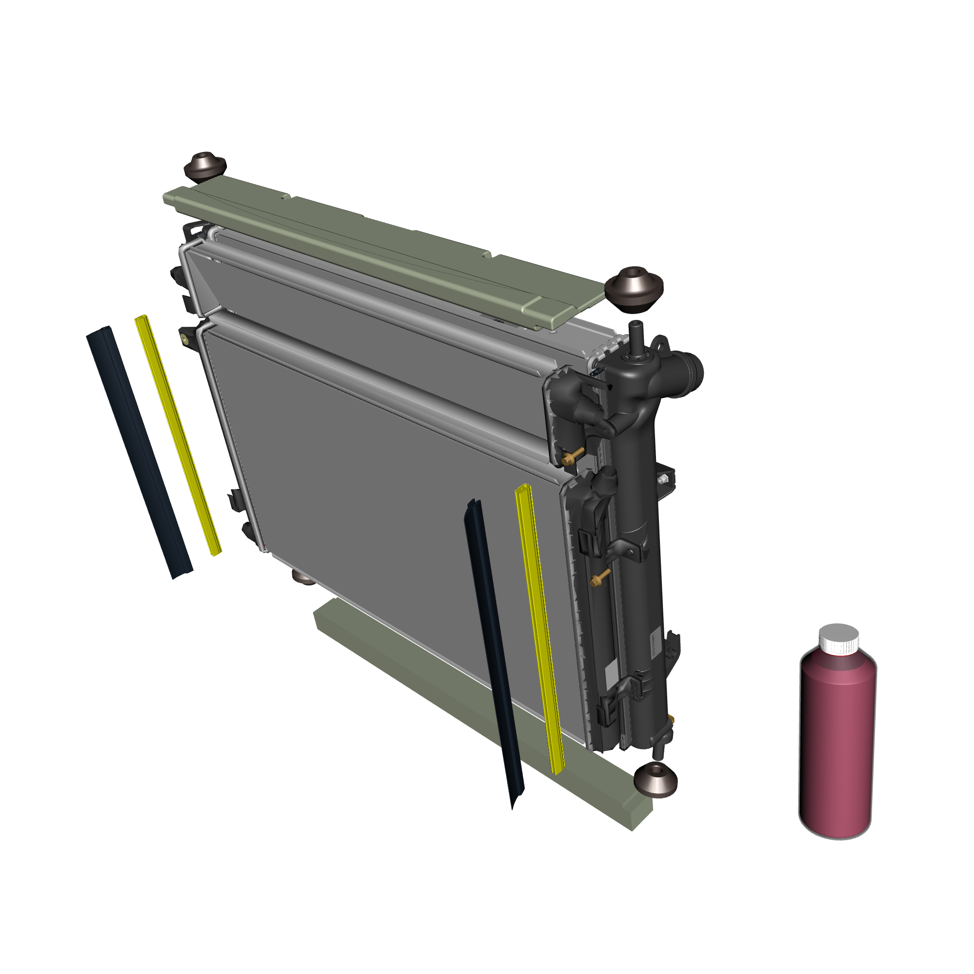 car: DBX,item_no: nan,quantity: 2,reference: DBX_PartsCatalogue-530201-10 Central Radiator Pack