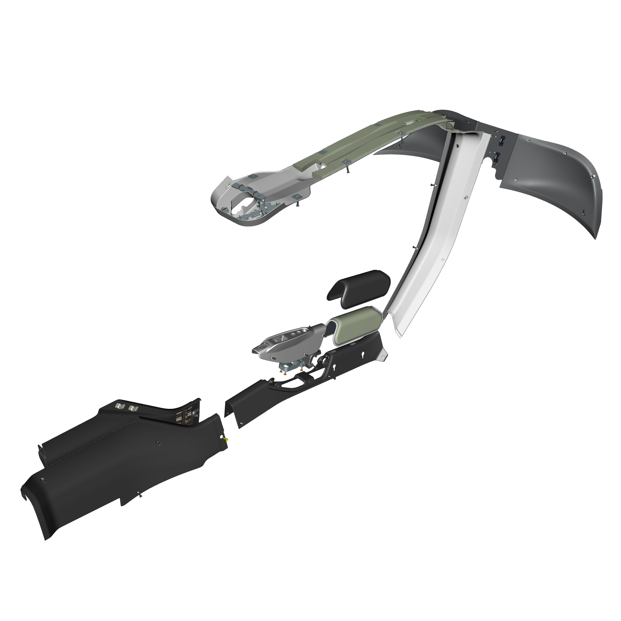 car: VALKYRIE,item_no: nan,quantity: 2.0,reference: VALKYRIE_PartsCatalogue-011221-10 Centre Stack
