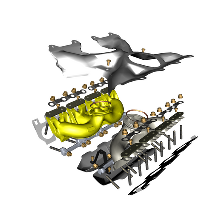 car:VANTAGE,item_no:,quantity:1,reference:VANTAGE_25_PartsCatalogue-032112-10 Exhaust Manifold