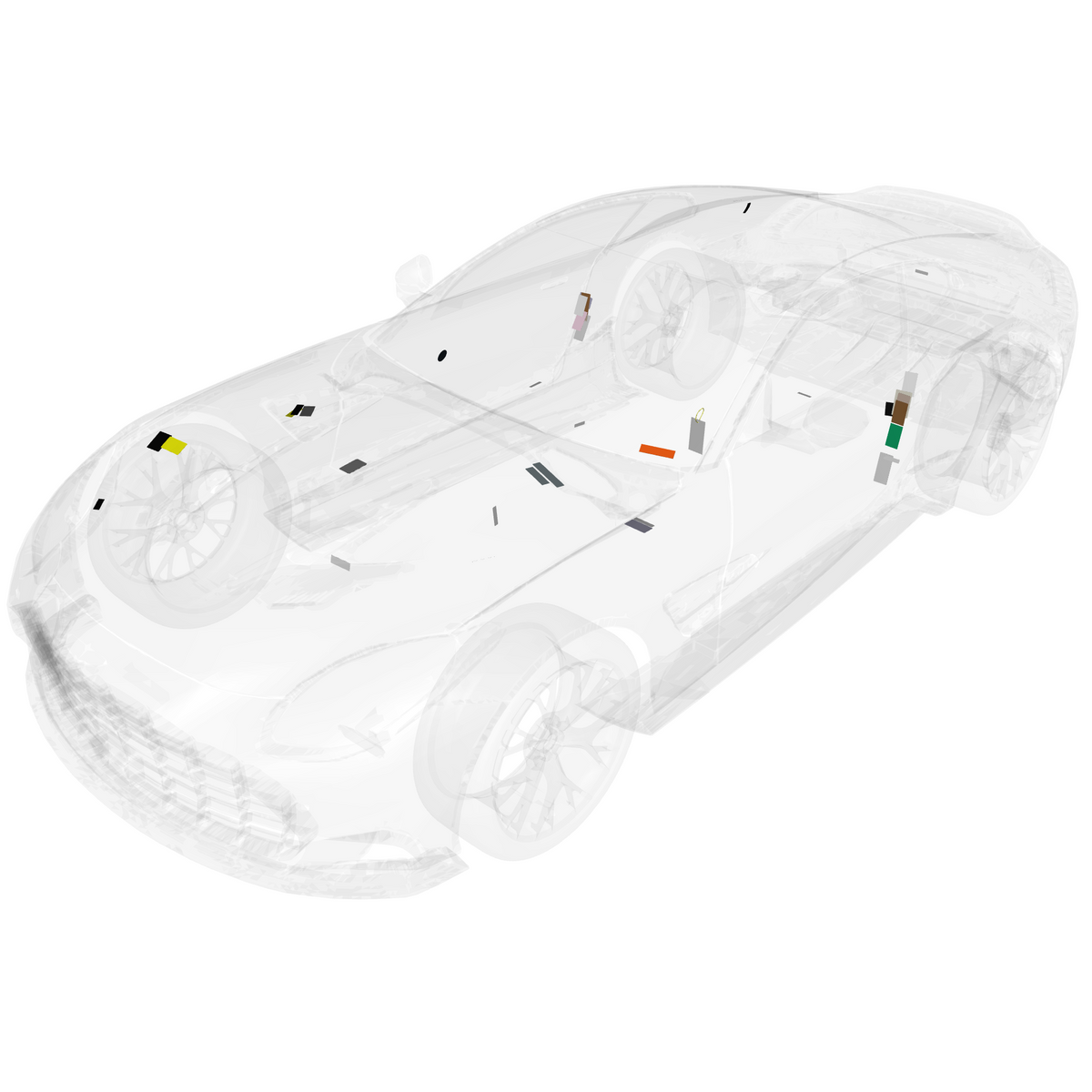 car: VANQUISH,item_no: nan,quantity: 1.0,reference: VANQUISH_25_PartsCatalogue-000100 Labels & Certifications