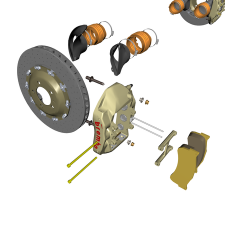 car: VULCAN,item_no: nan,quantity: 4,reference: VULCAN_PartsCatalogue-060300-01 Front Brakes