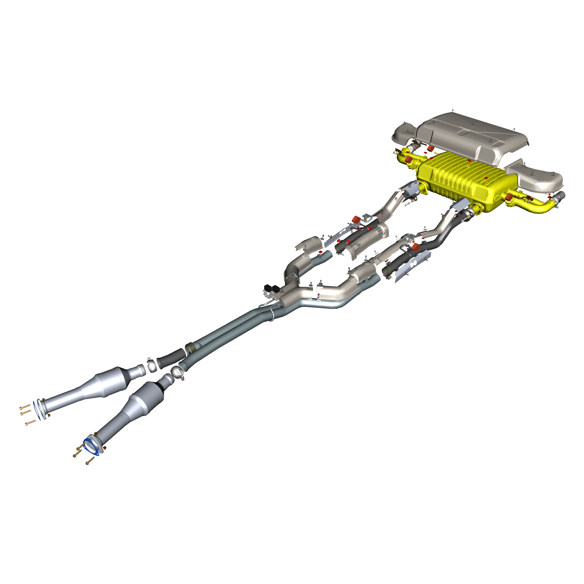 car: TARAF,item_no: nan,quantity: 1,reference: TARAF_PartsCatalogue-090500-01 Exhaust Pipes & Shields