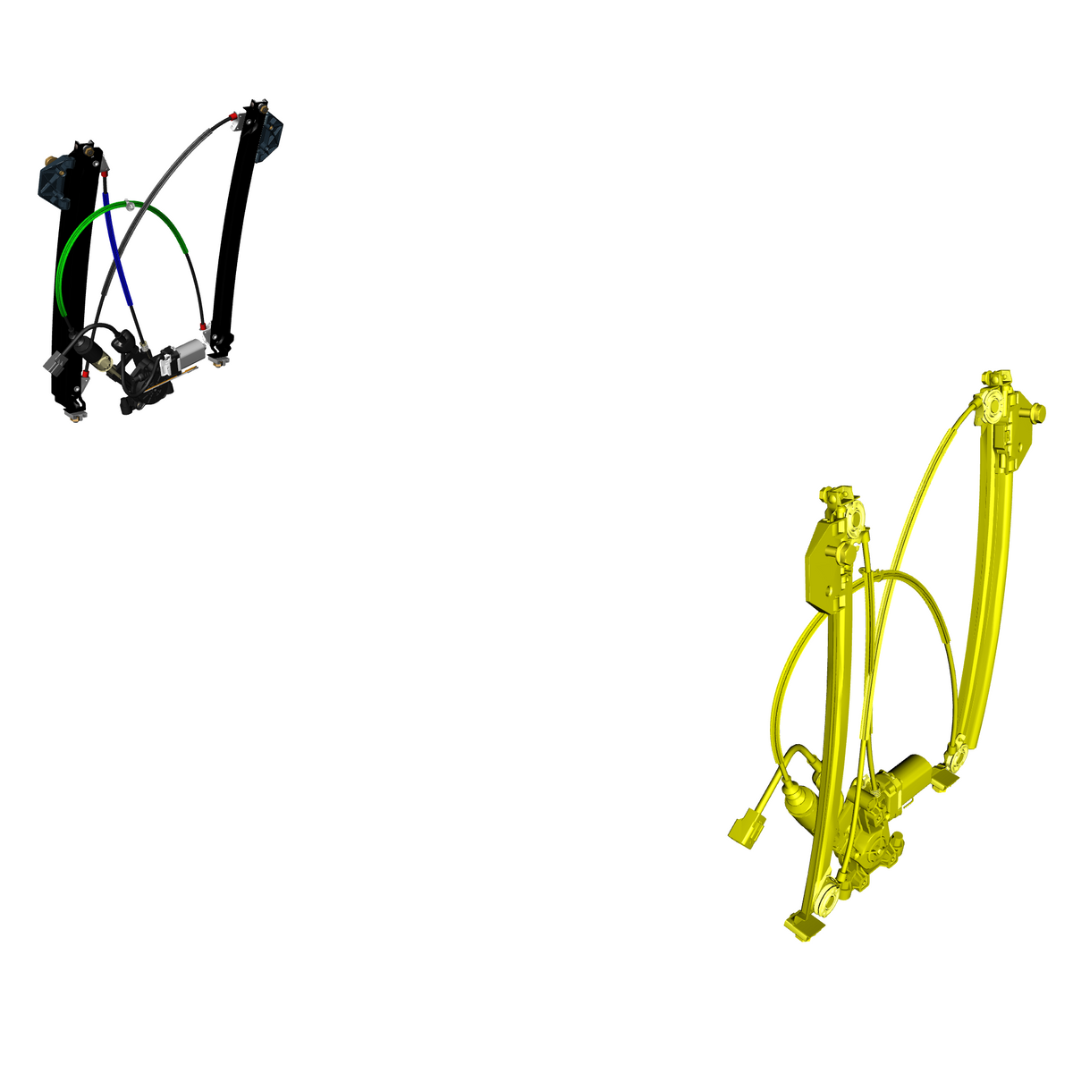 car: TARAF,item_no: nan,quantity: 1,reference: TARAF_PartsCatalogue-011109-01 Rear WIndow Regulator