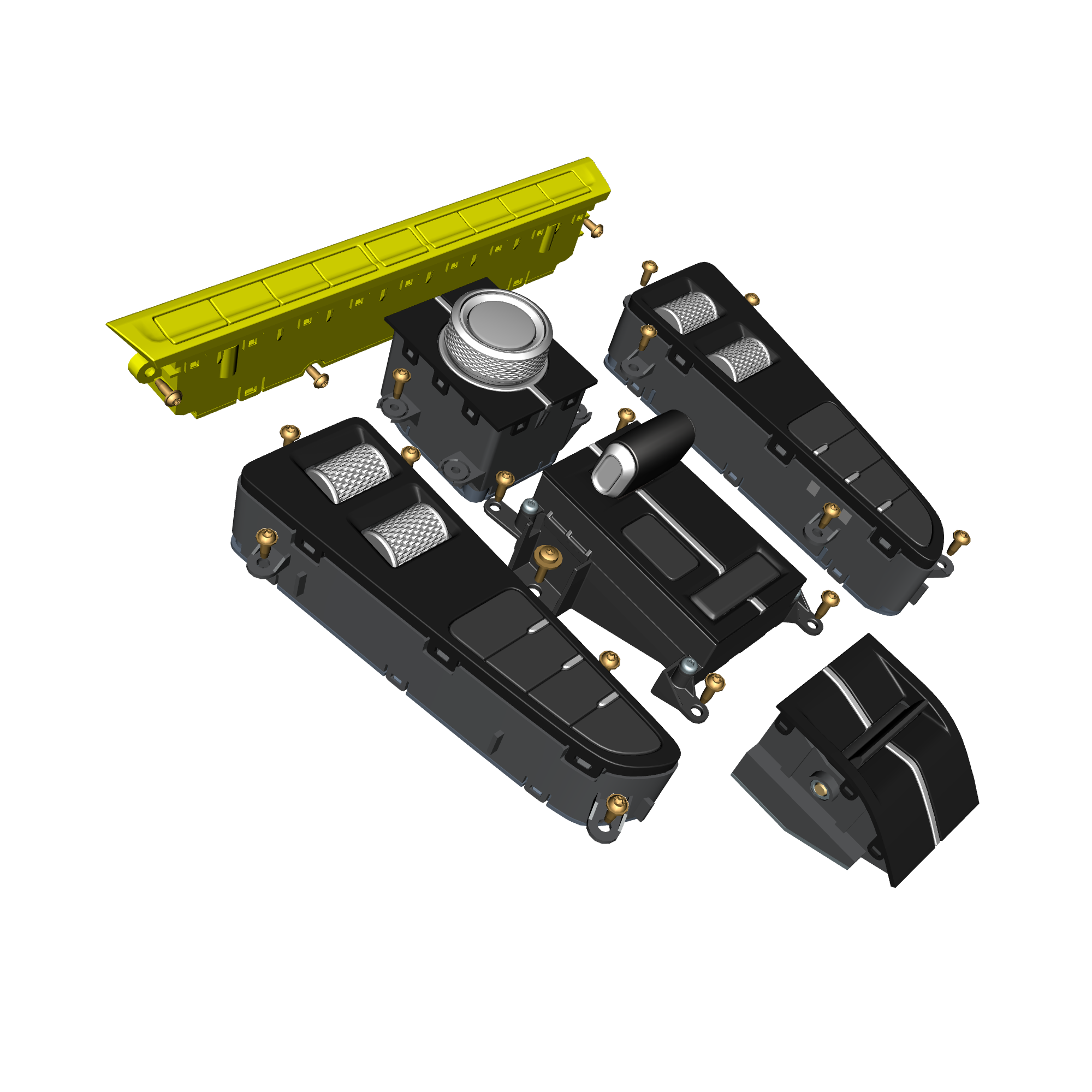 car: DB12,item_no: nan,quantity: 1.0,reference: DB12_24_PartsCatalogue-180304 Console Mounted Switches