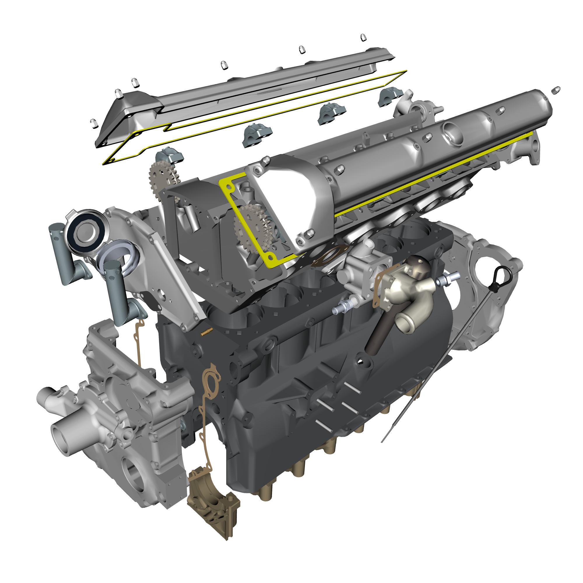 car:db4 gtz,item_no:,quantity:2,reference:db4gtz_partscatalogue-032103-10 engine structure