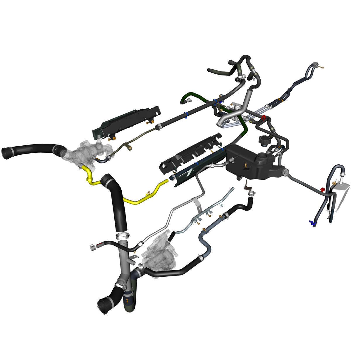 car:taraf,item_no:,quantity:1,reference:taraf_partscatalogue-030300-01 coolant hoses & reservoir