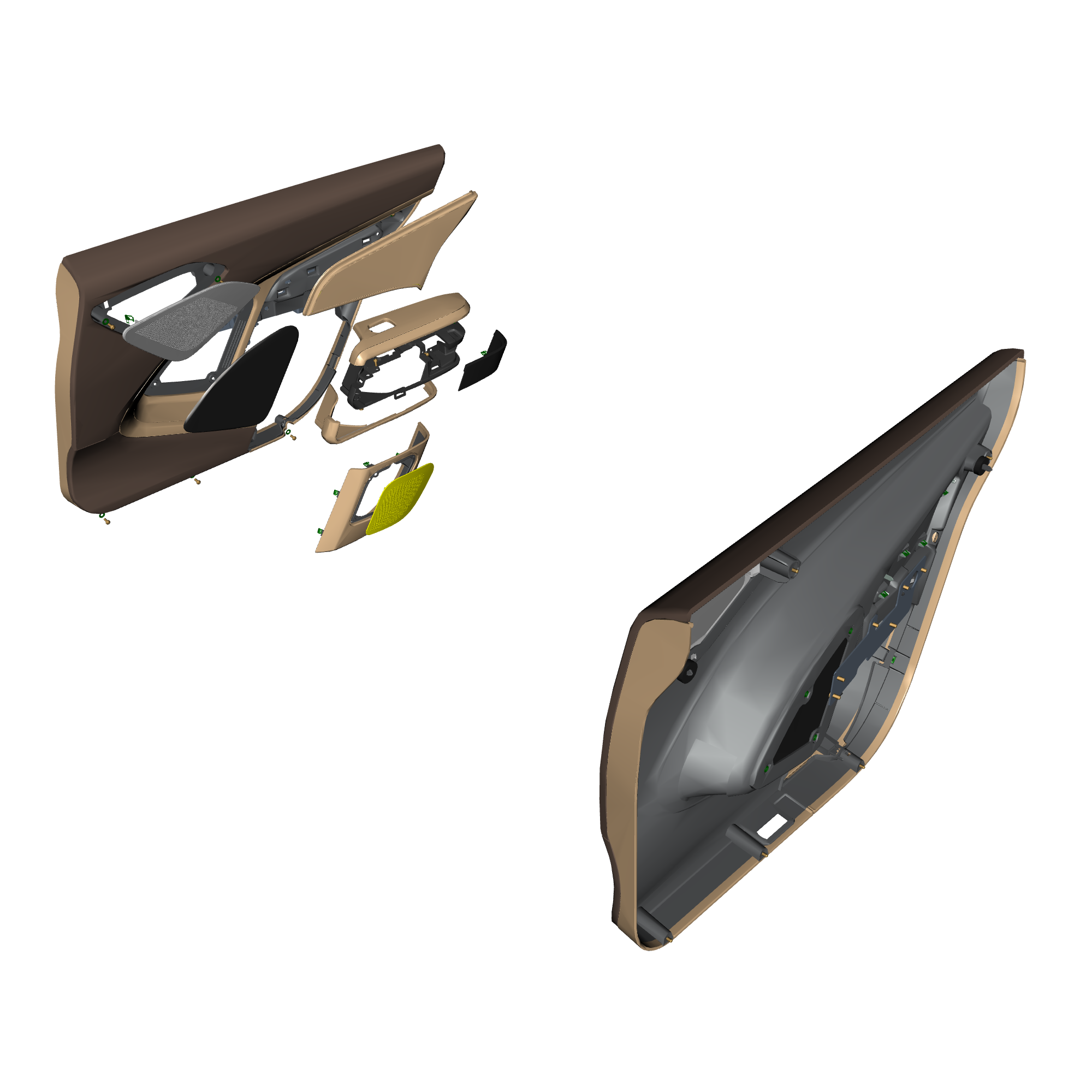 car:taraf,item_no:,quantity:1,reference:taraf_partscatalogue-010508-01 rear door trim