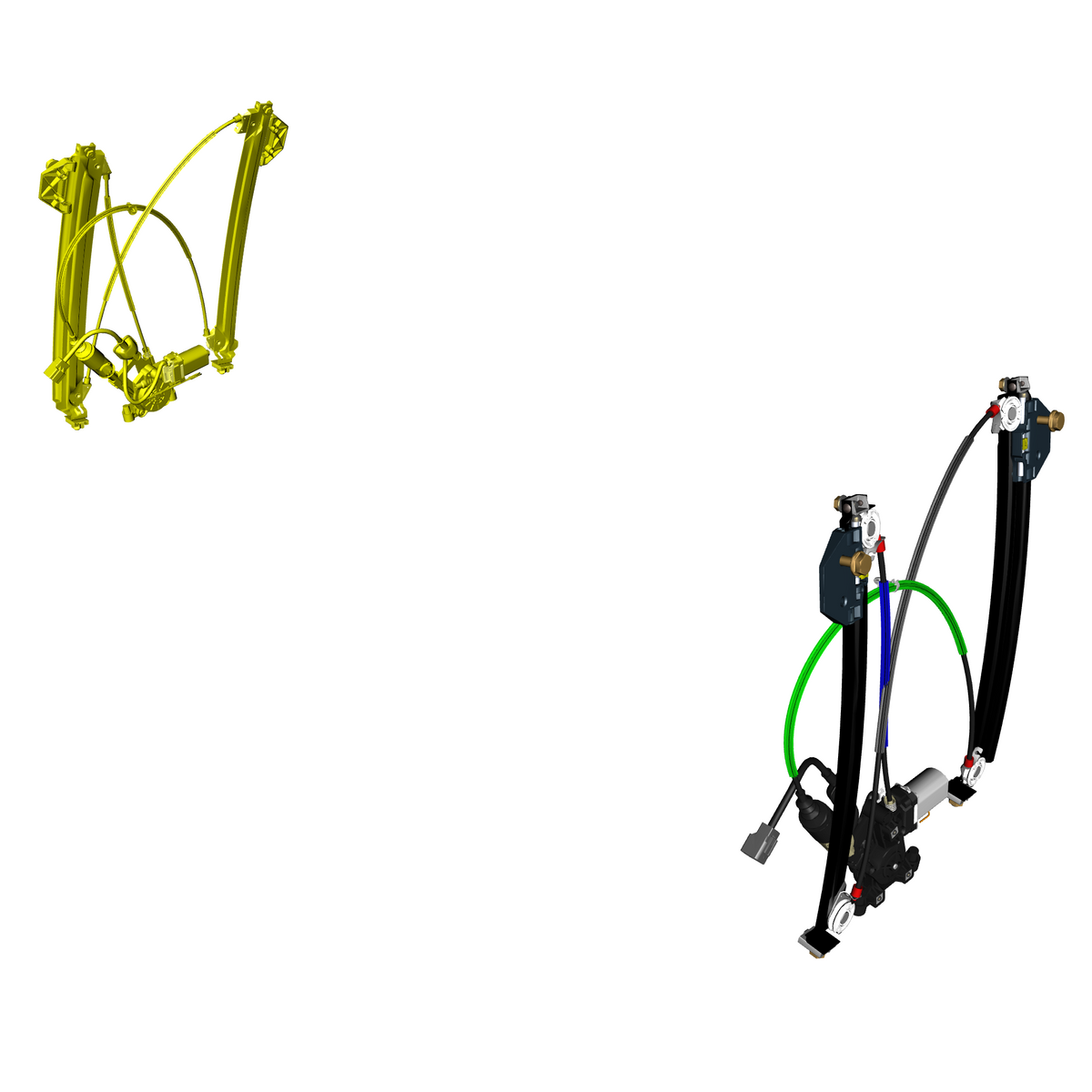 car: TARAF,item_no: nan,quantity: 1,reference: TARAF_PartsCatalogue-011109-01 Rear WIndow Regulator