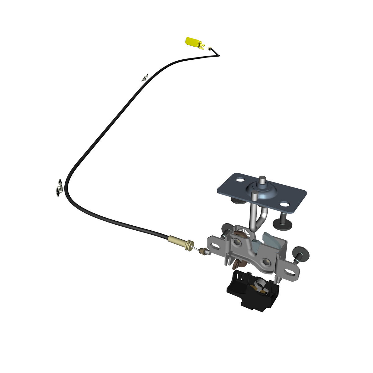 car: VALKYRIE,item_no: nan,quantity: 1,reference: VALKYRIE_PartsCatalogue-011405-10 Engine Cover Latch System