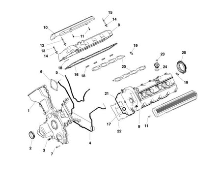 Image of FRONT CRANKSHAFT OIL SEAL