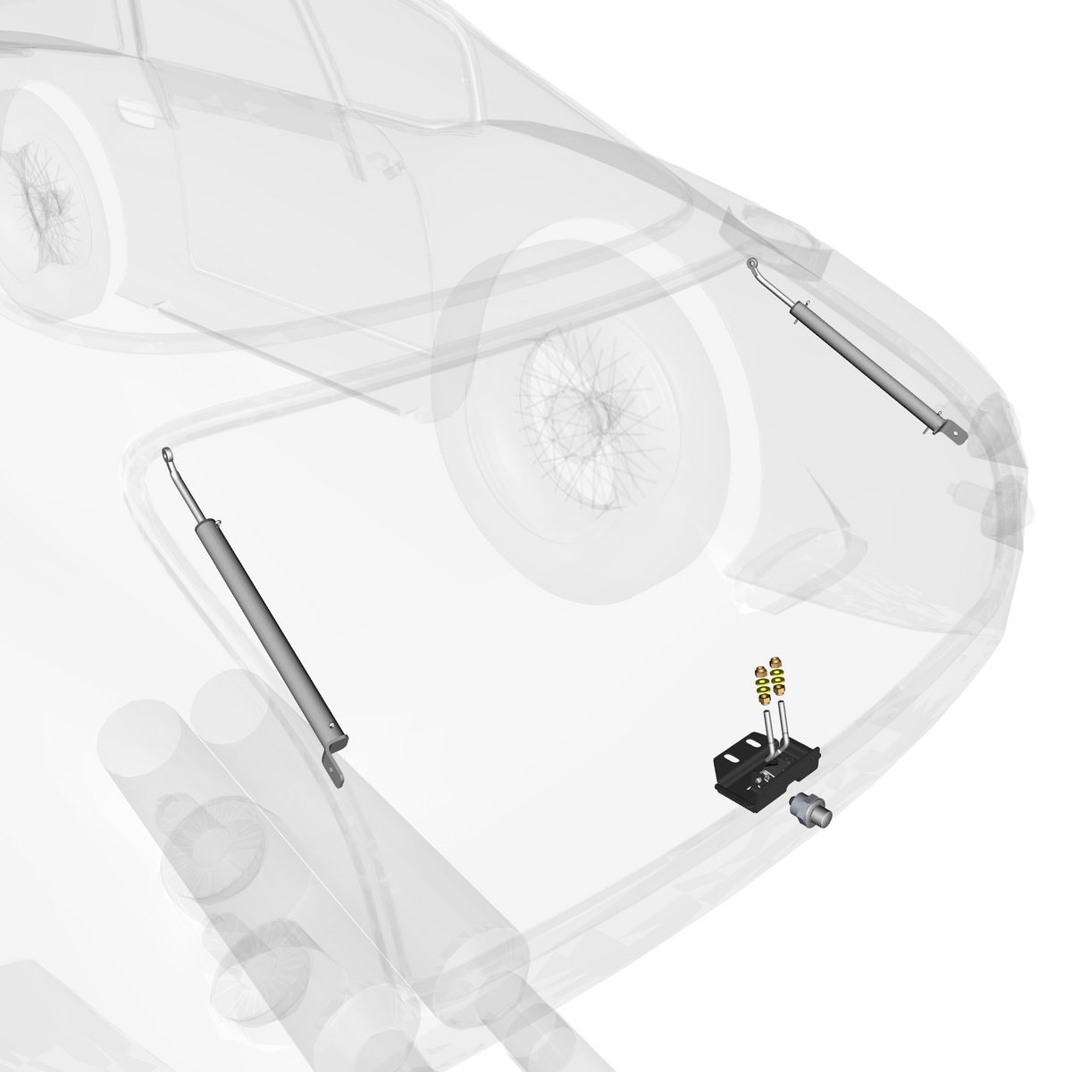 car: DB4 GTZ,item_no: nan,quantity: 4,reference: DB4GTZ_PartsCatalogue-011409-10 Rear Closure Latch