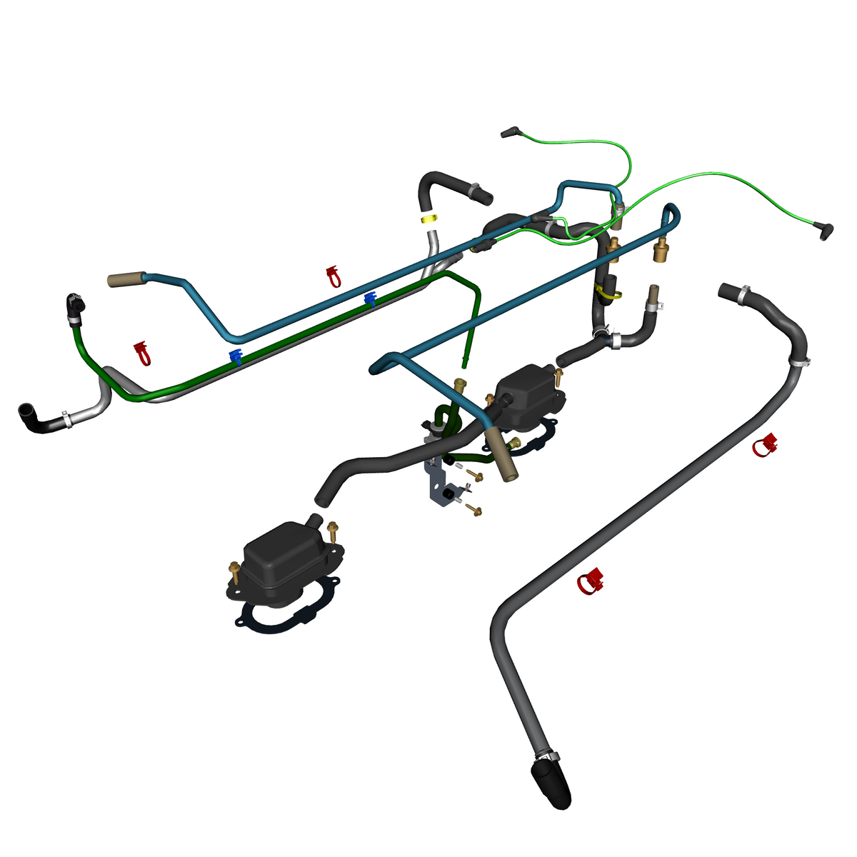 car:VANTAGE V12S,item_no:,quantity:2,reference:VANTAGE_V12S_PartsCatalogue-032100-02 Emission Hoses Engine