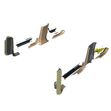 car: TARAF,item_no: nan,quantity: 1,reference: TARAF_PartsCatalogue-010510-01 Lower Pillar & Sill Trim