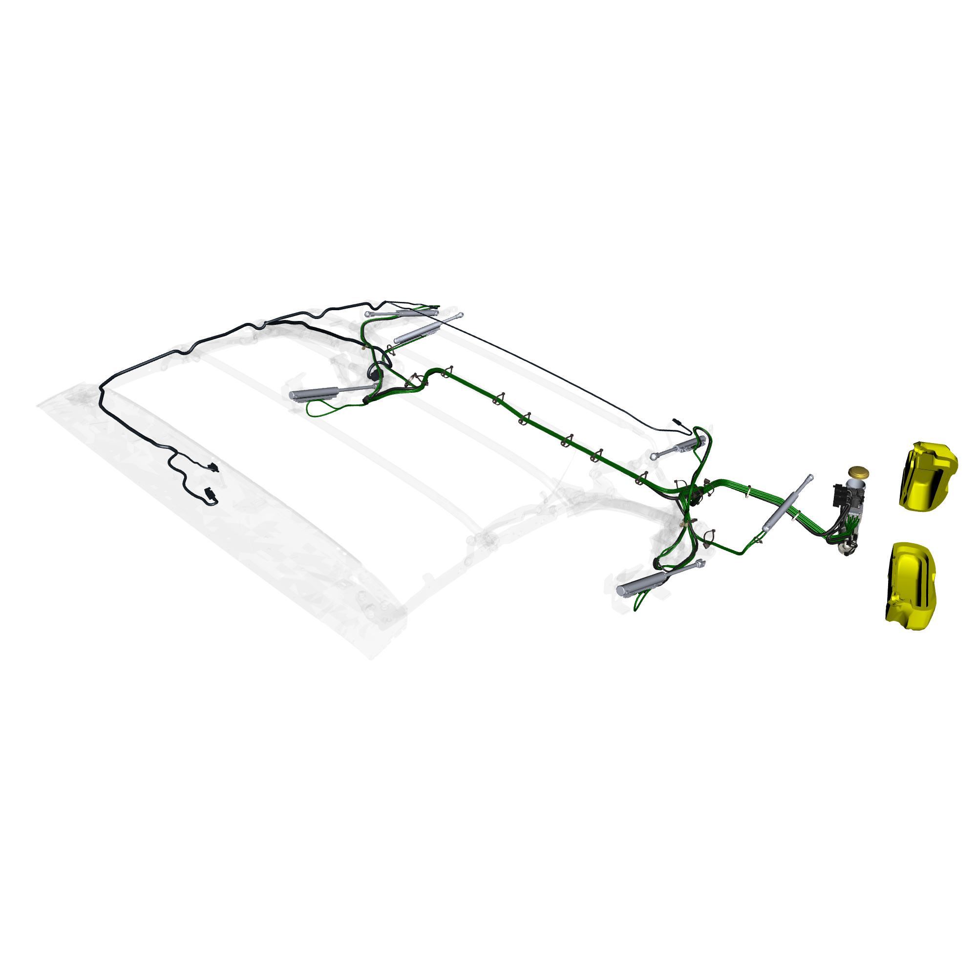 car: DB11,item_no: nan,quantity: 1,reference: DB11_PartsCatalogue-011701-40 Roof Electrical and Hydraulics